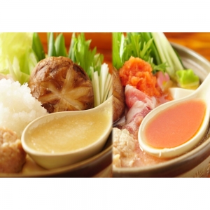 京都の農家が作った京野菜・聖護院大根おろし入り｢鍋つゆ2種類｣セット