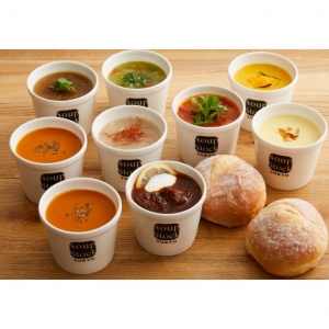 【スープストックトーキョー】定番スープとパンのセット（スープ8種13パック）