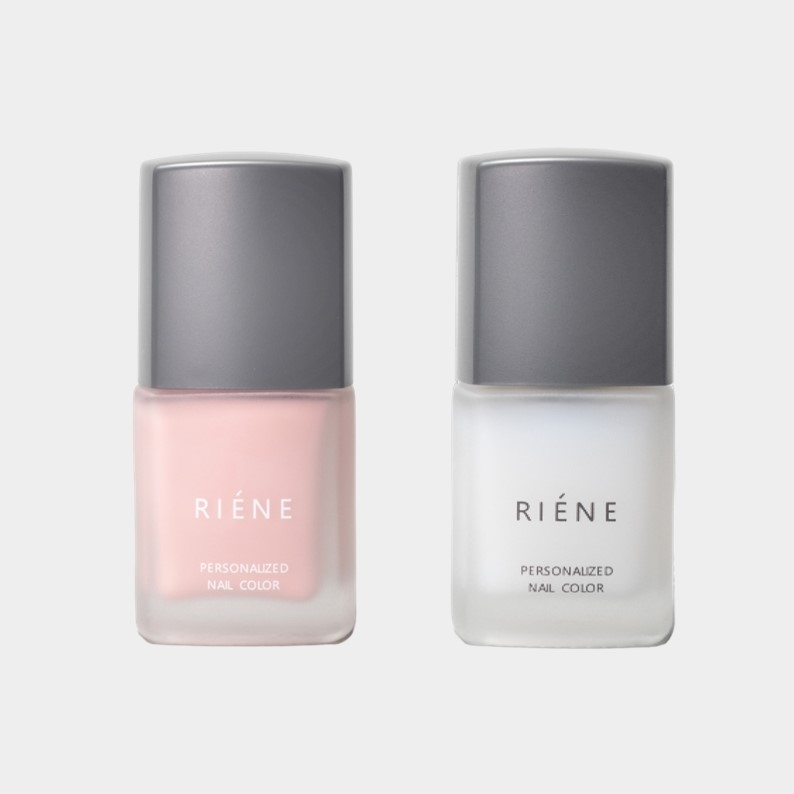 RIENE aqua manicure ＜ peche + base / top ＞