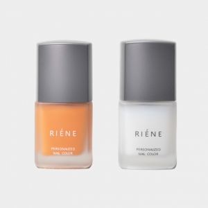 RIENE aqua manicure ＜ orange + base / top ＞