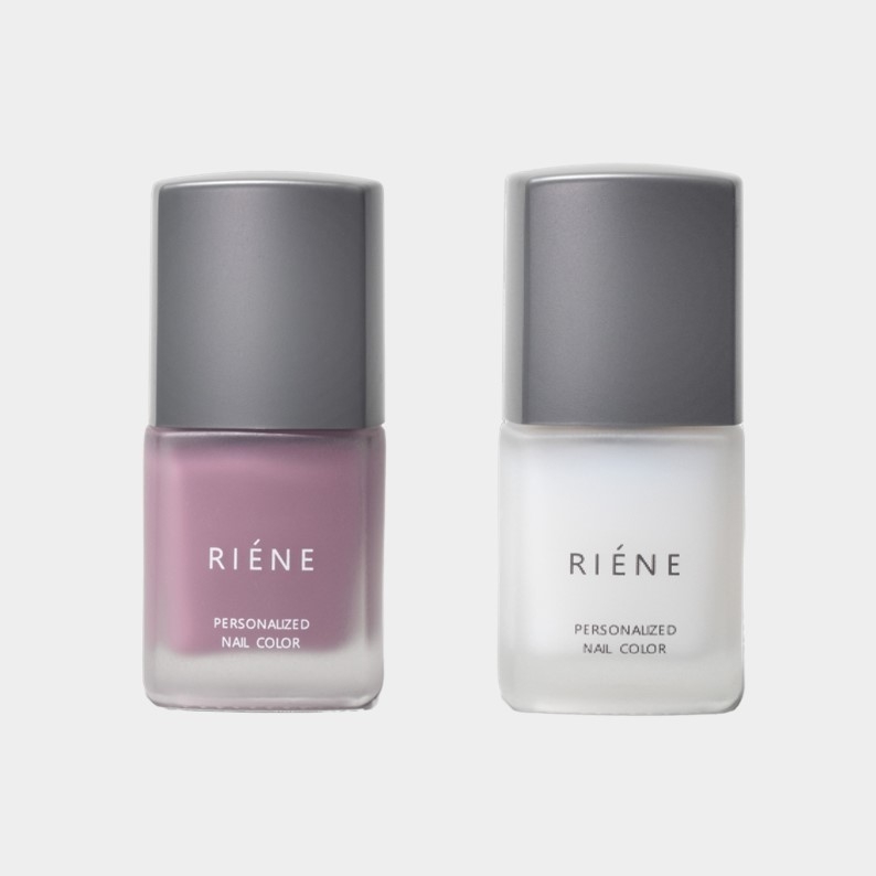 RIENE aqua manicure ＜ lavande rose + base / top ＞