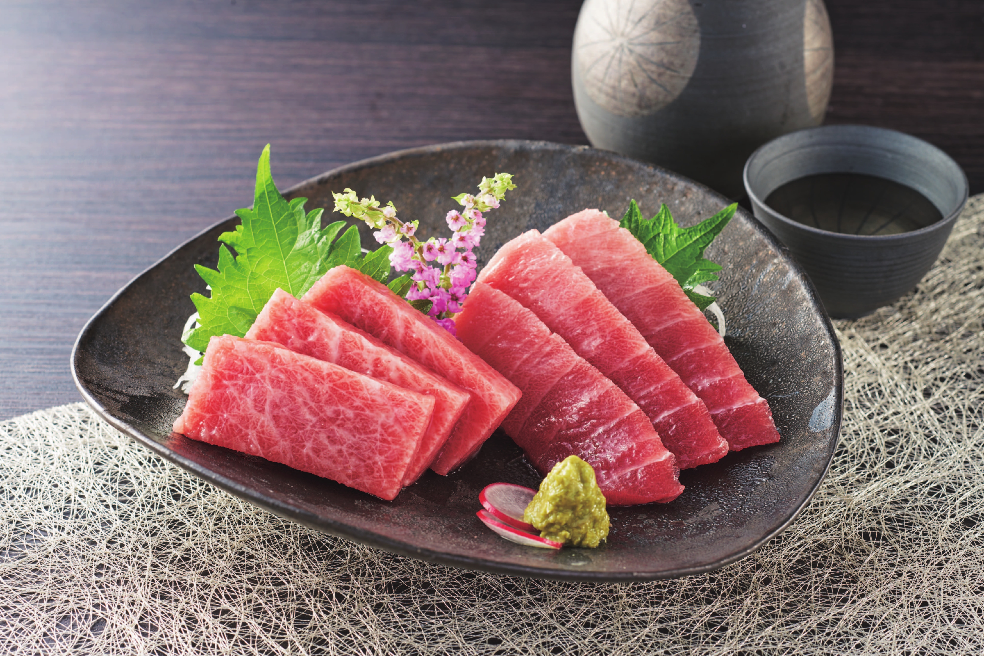 鮪問屋 三崎恵水産 本まぐろ大トロ 中トロ Gift Pad