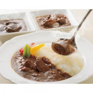 「米沢牛黄木」お肉屋さんの黒毛和牛カレーセット