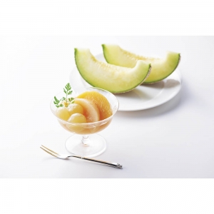 メロン&フルーツコンポート