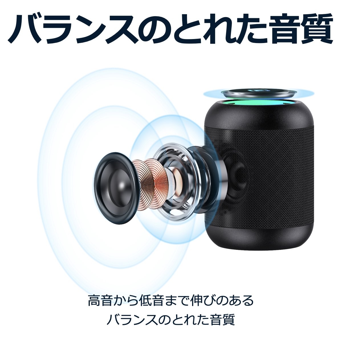 2台セット〉コンパクト 防水防塵対応 Bluetooth スピーカー | Giftpad 