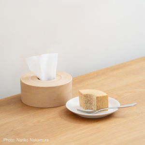 BUNACO「食べられるバウムクーヘン」と「食べられないバウムクエヘン」-Designed by Taku Satoh-