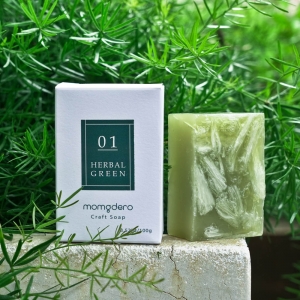 【momgdero】CRAFT SOAP -01 HERBAL GREEN