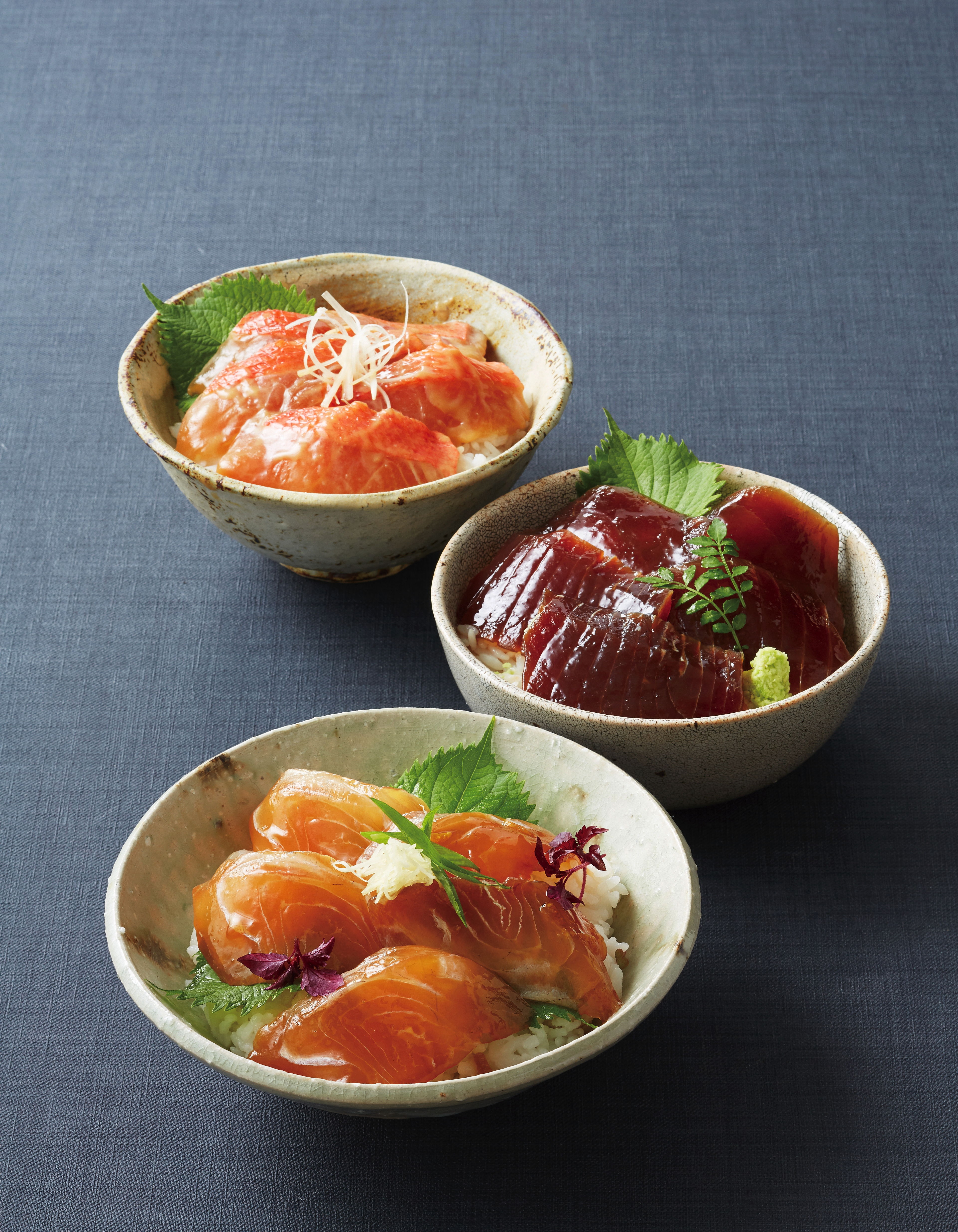 千葉「日本料理 和か葉」　海鮮漬け丼の具セット