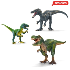【シュライヒ】ティラノサウルス・ベロキラプトル・バリオニクス 恐竜セット