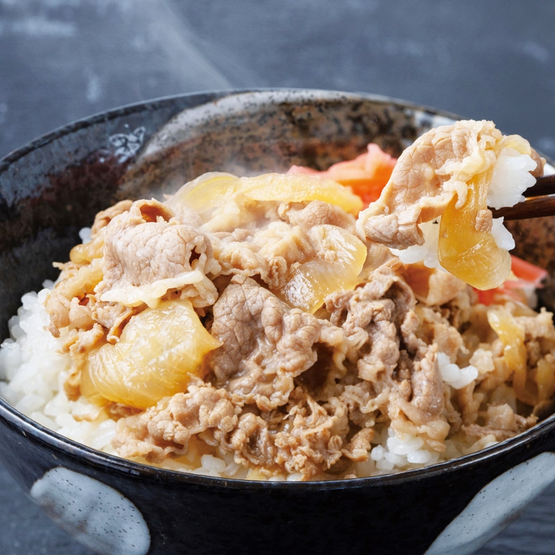 レンジで簡単!牛丼の具