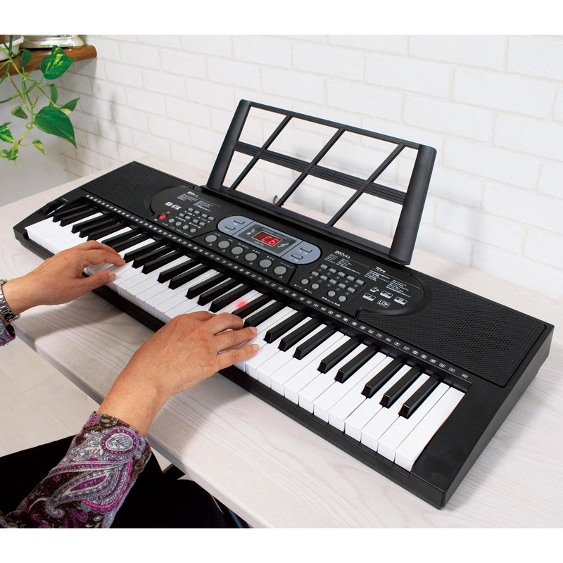 レトロサウンド ガイド機能付き電子ピアノ | Giftpad egift