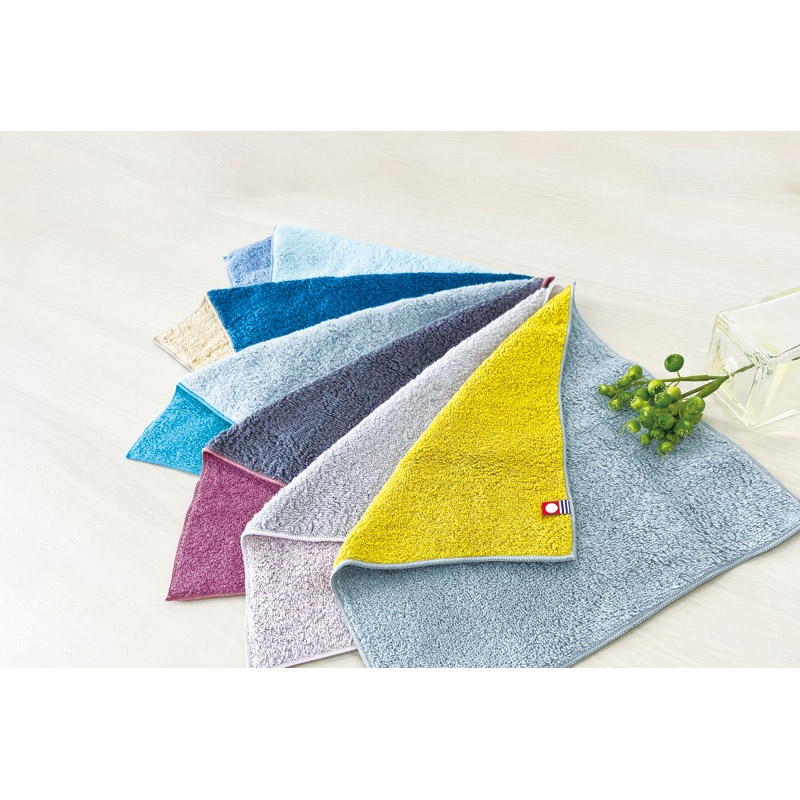 DAILY PRAIRIE リバーシブルタオルハンカチ グレー | Giftpad egift
