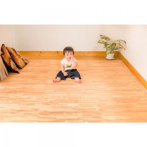 抗菌フロアーマット・ラージ/ナチュラルウッド