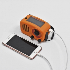 【ソルパ】手回し/ソーラー蓄電ラジオ チャージオ・ミニ