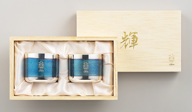 波佐見焼 丹心窯 水晶彫新花詰麦酒カップ5客(木箱入) | Giftpad egift