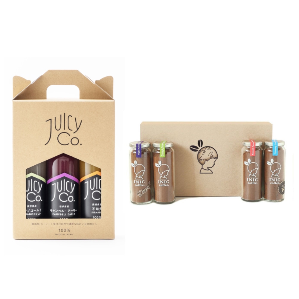 JUICY Co.Assort Gift(3本セット)＆4 Bottle Special Gift