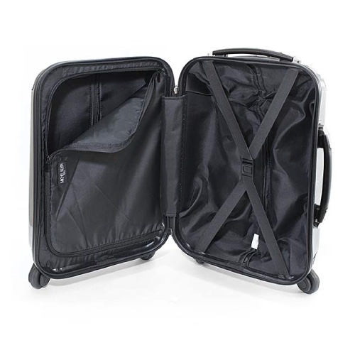 MICHAEL KLEIN☆キャリーバック MICHEL KLEIN キャリーケース ブラック | Giftpad egift