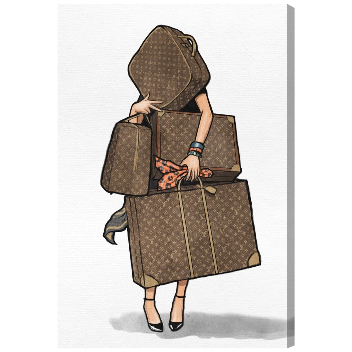 Noir Fashionista 30.4cm×30.4cm | Giftpad egift