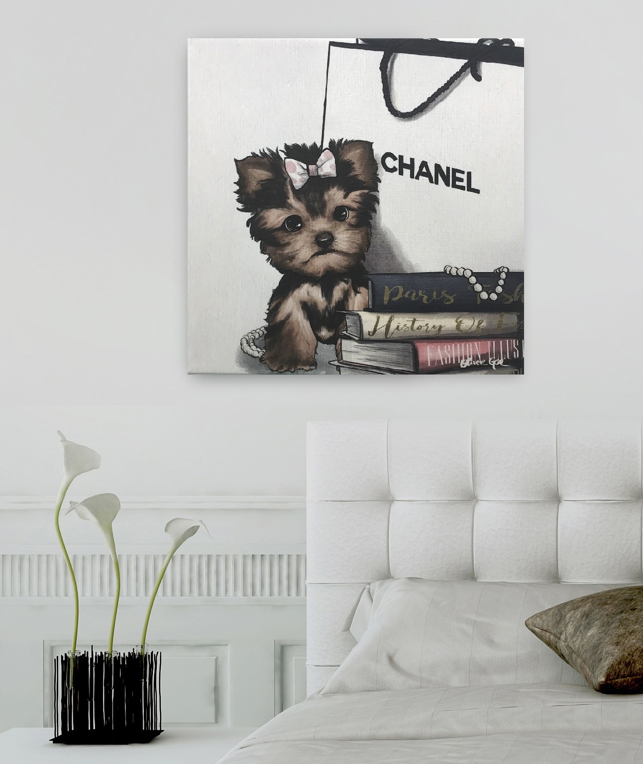 Fashion Book Yorkie Glam 30.4cm×30.4cm | Giftpad egift