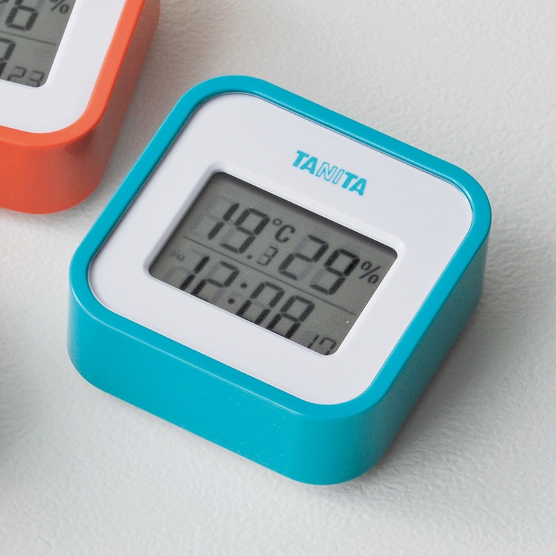 タニタ デジタル温湿度計 ブルー ＴＴ－５５８－ＢＬ | Gift Pad