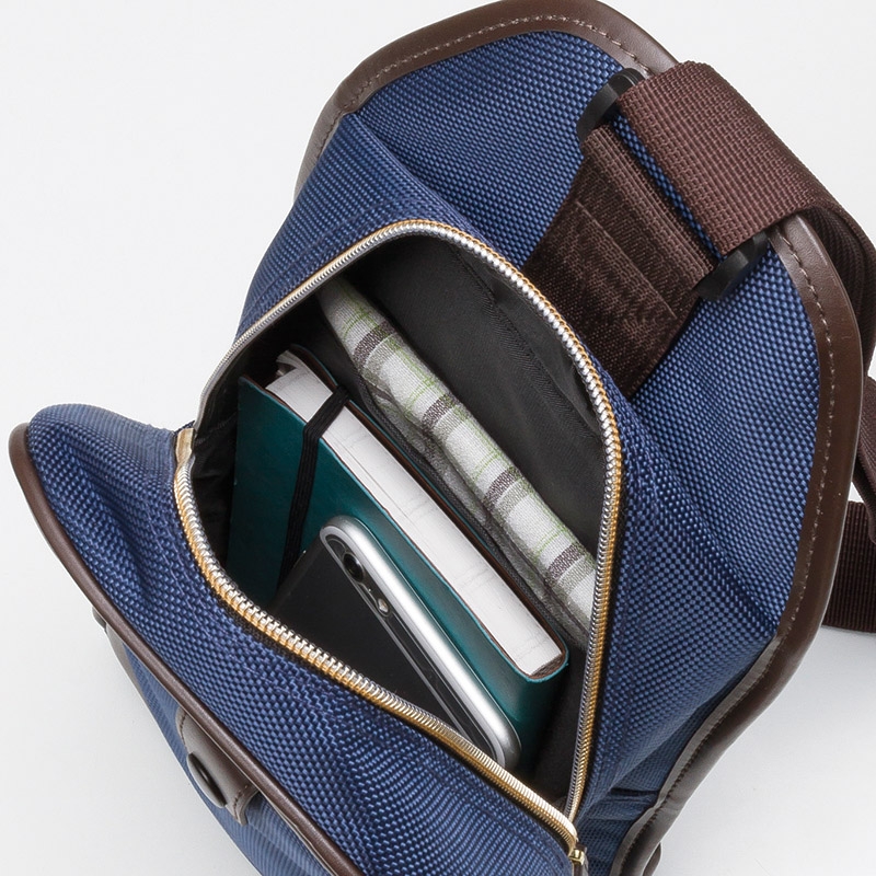 デービッドヒックスボディバッグ ネイビーｂ ｄｈｂｏ３００ ｎｂ Gift Pad