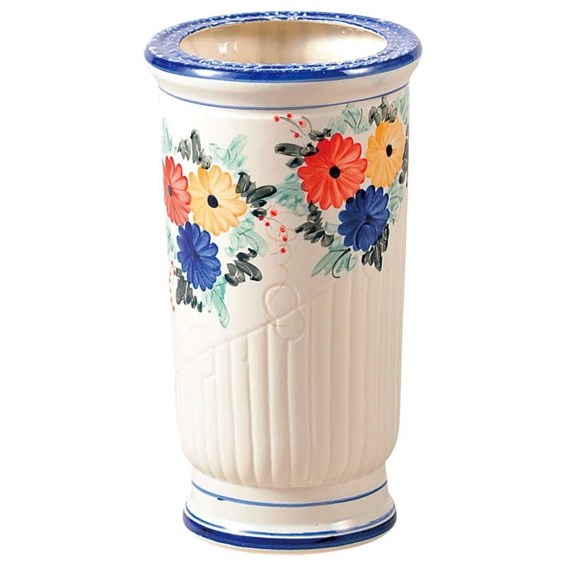 陶器傘立て 花柄 ｕ ５０ｓｂ Gift Pad