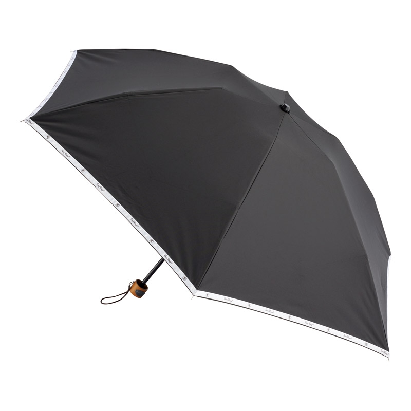 トロイブロス 晴雨兼用1級遮光丸ミニ傘（ブラック） 
