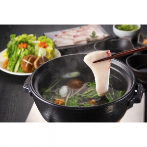 静岡「石原水産」めかじきのしゃぶすき鍋