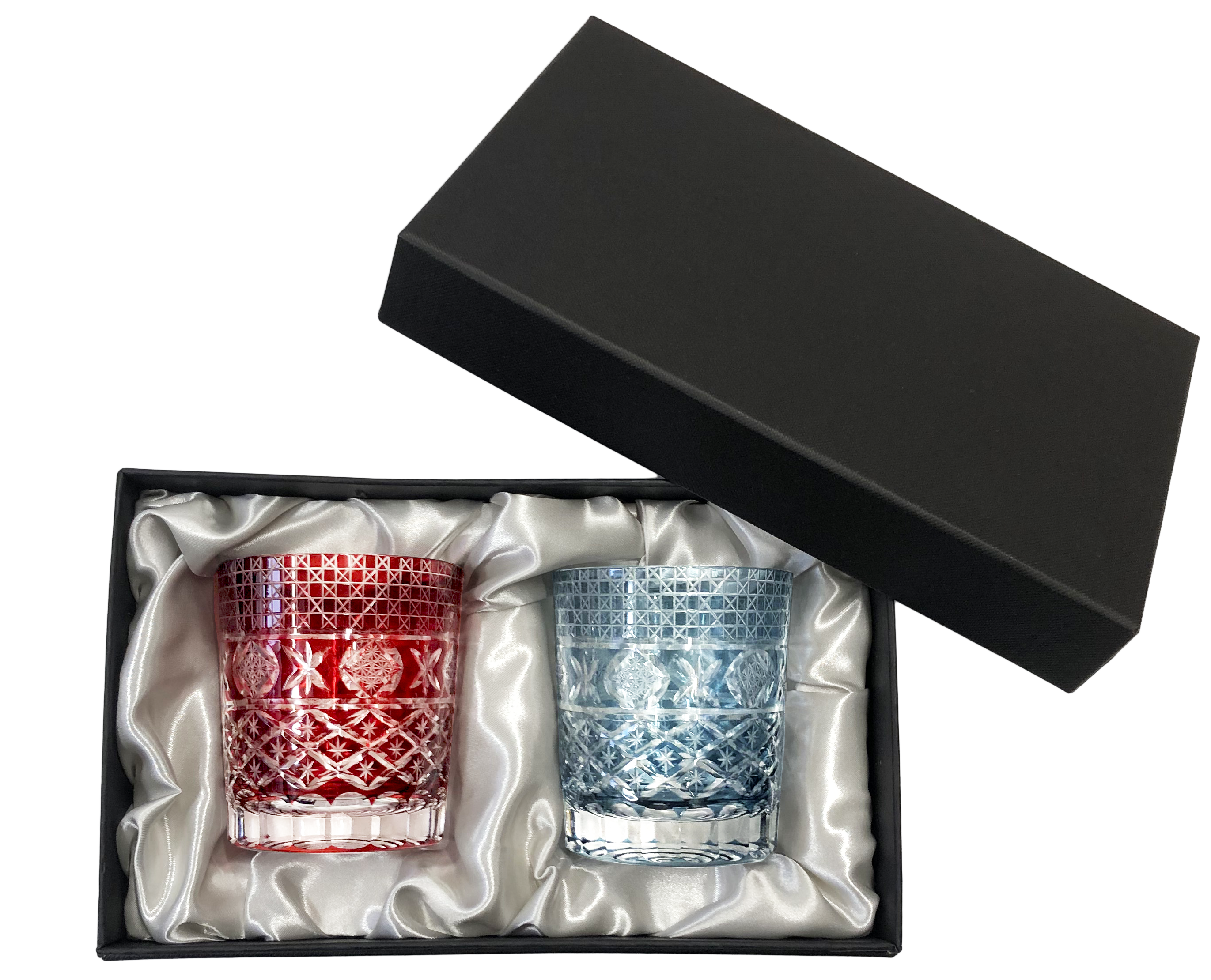 切子 ロックグラスペアセット AS13 | Giftpad egift