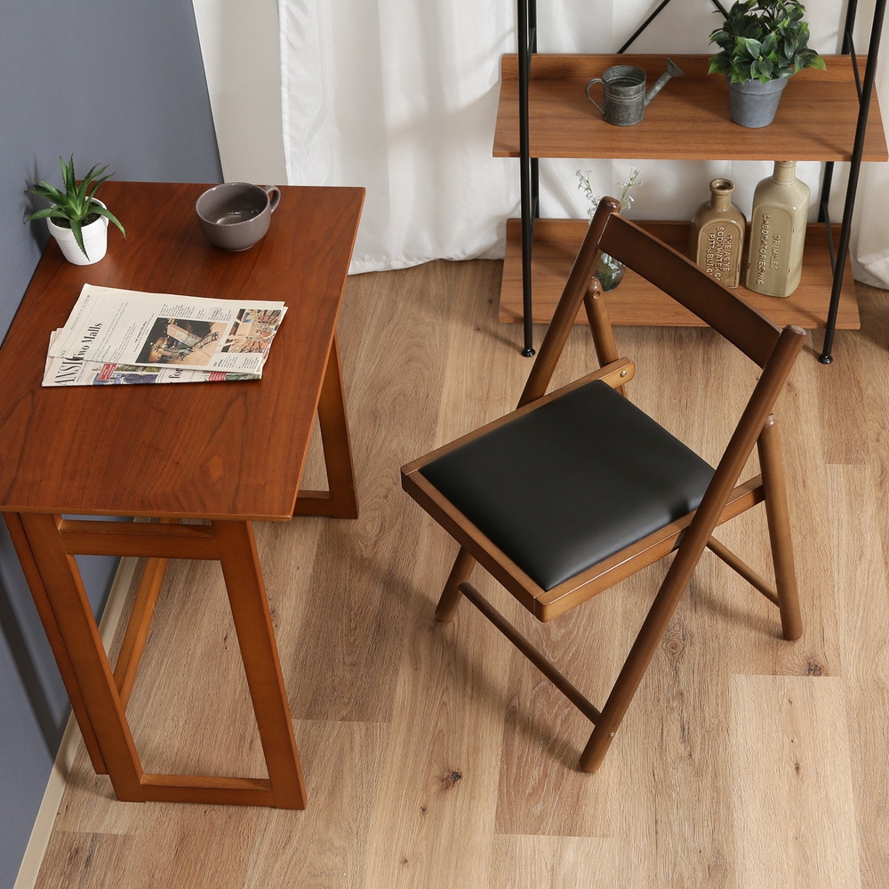 フォールディングチェアー ミラン ミディアムブラウン | Giftpad egift