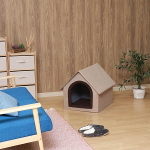 ペットハウス 三角屋根 Lサイズ(全2色)