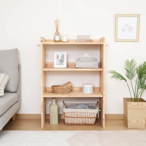 NS 壁面収納ユニット トップ3段シェルフ