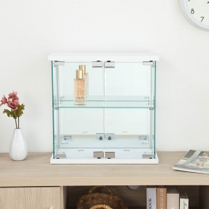 卓上ガラスコレクションケース WH
