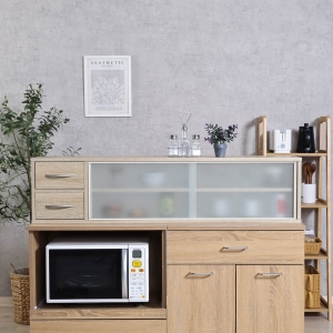 カウンター上収納ラック 120幅(全2色)