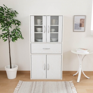 ミドルキッチンキャビネット オークWH