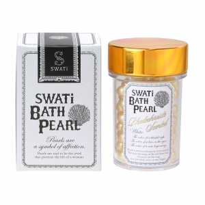 入浴剤「バスパール」SWATi BATH PEARLⓇ(M 52g) 　ホワイト(インカローズの香り)
