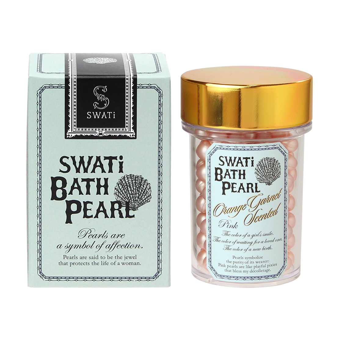 SWATi SWATi BATH PEARL PINK (S) スワティ バスパール ピンク 入浴剤 オレンジガーネットの香り SW-1045