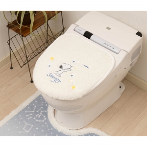 星空スヌーピー トイレふたカバー 普通・洗浄兼用
