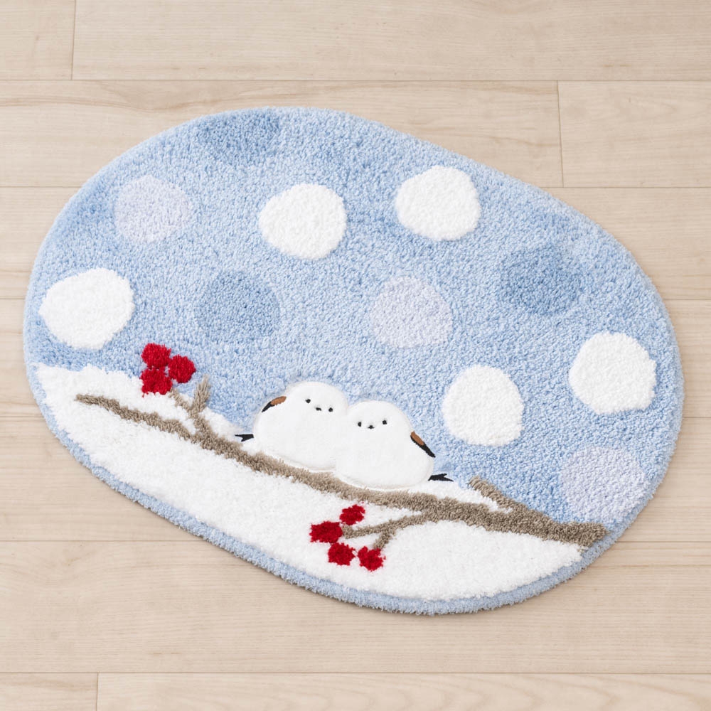 S.D.S バスマット『シマエナガちゃん』 | Giftpad egift