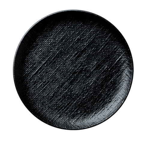 Luzerne KNIT 28cmディナープレート2枚セット(マットブラック