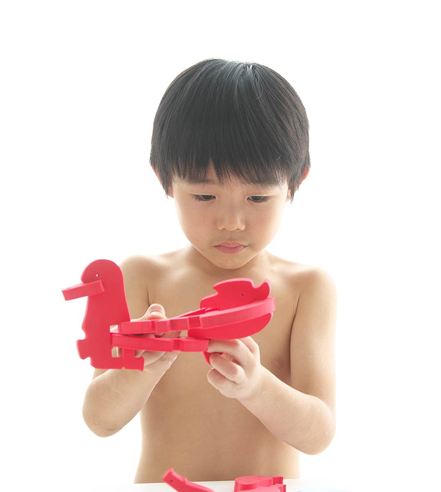 3才～】お風呂で遊べる知育玩具セット(きんぎょ・ねったいぎょ・かに