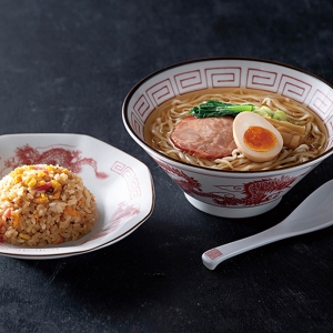 レトロ中華 ラーメン丼&チャーハン皿