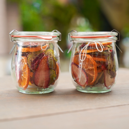 淡路島のぱりぱり(旬のドライフルーツミックス)weck瓶入り