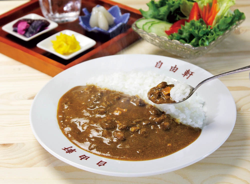 大阪「自由軒」 昔ながらの黒ラベルカレー