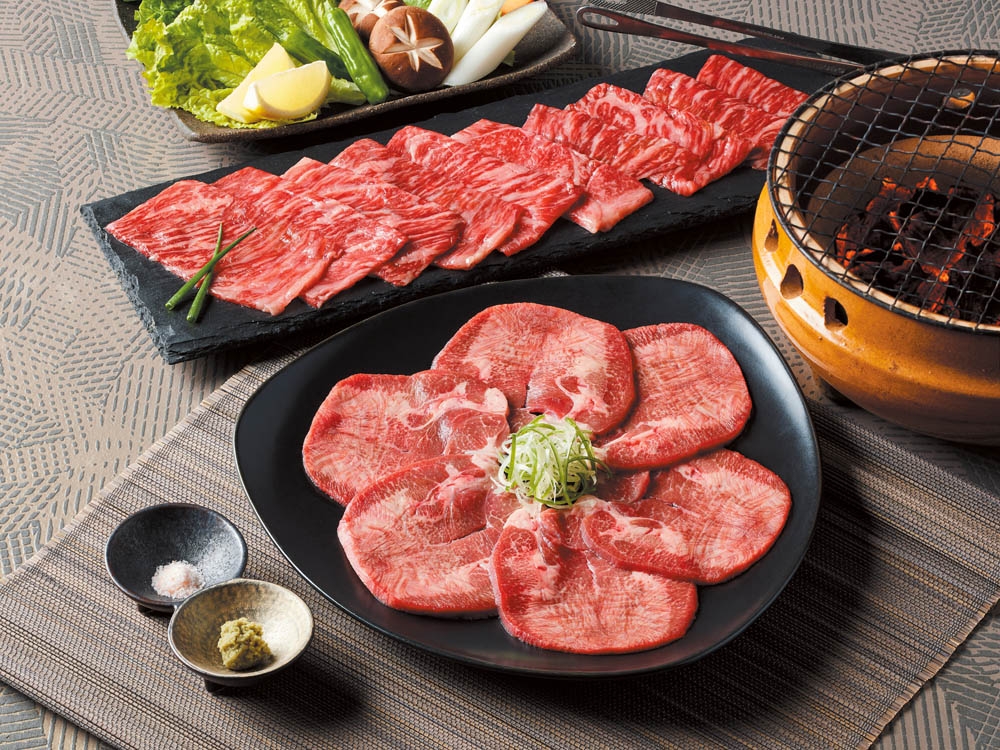 仙台牛5等級と牛タンの焼肉セット