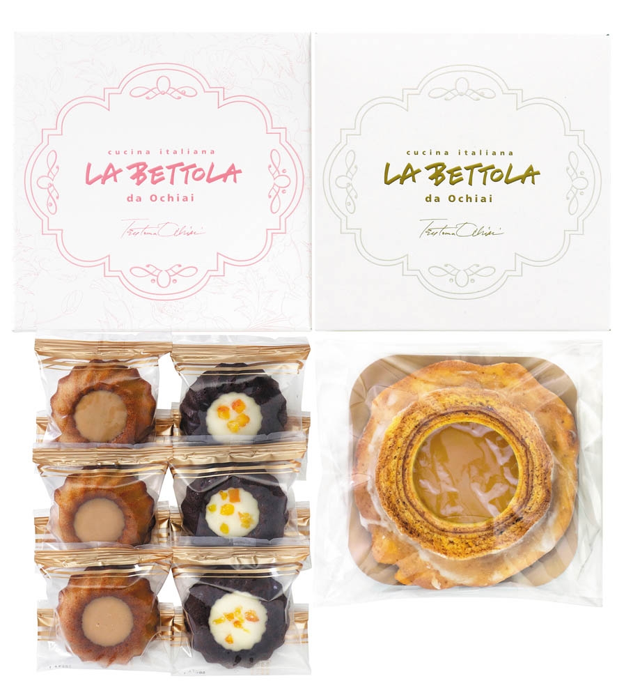 dolce ラ・ベットラ・ダ・オチアイ」Dolce Piccolaとバウムクーヘン(オレンジピール入り) | Giftpad egift