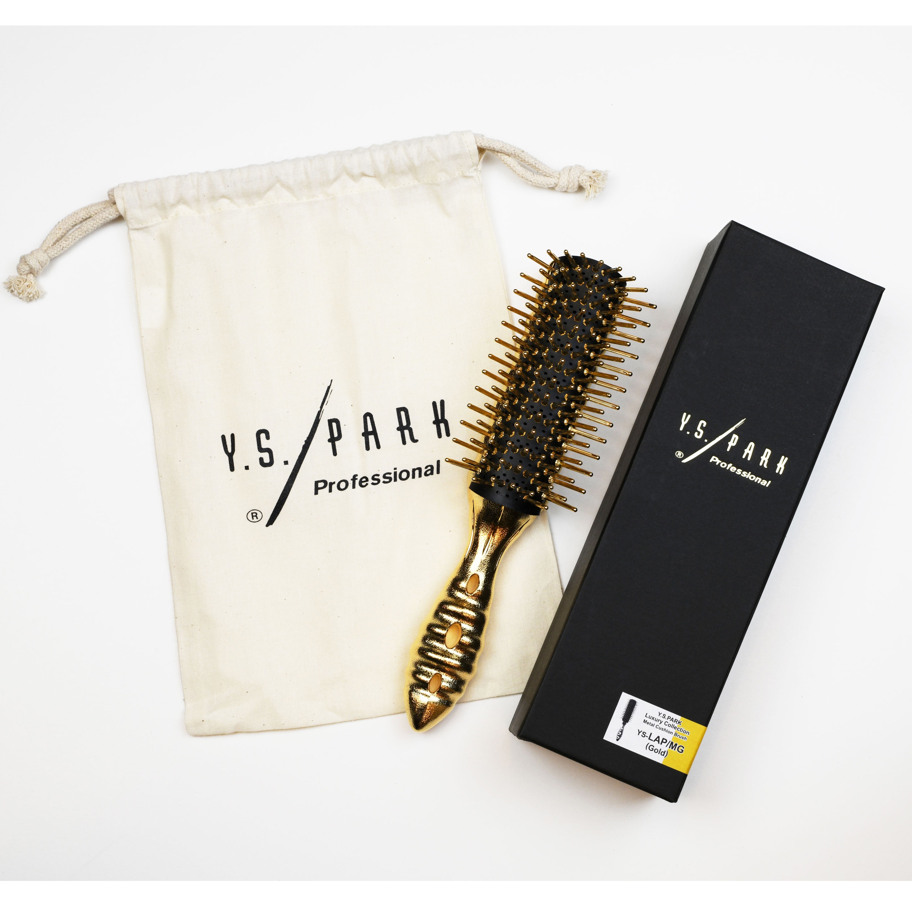 メタルクッションブラシ(ブラック) | Giftpad egift