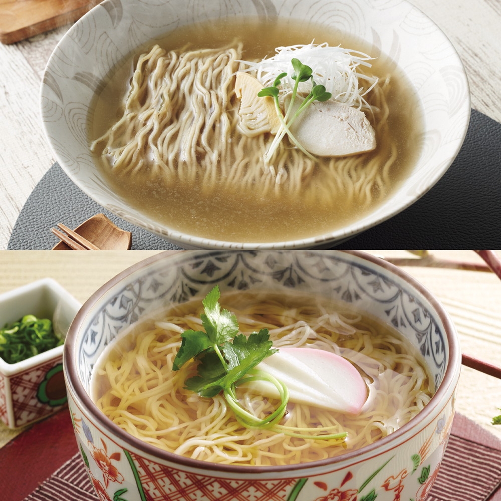 あかもく麺と稲庭そうめんセット