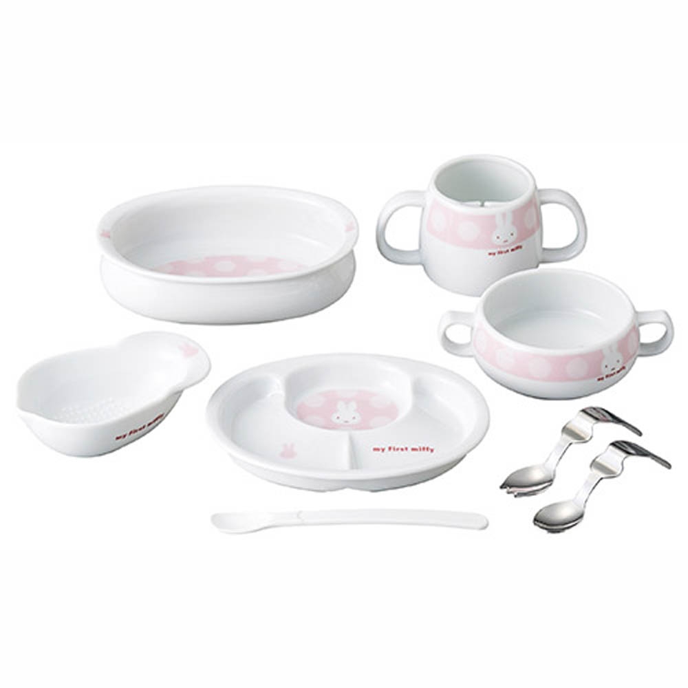 ミッフィー ベビー食器セット(全2色) | Giftpad egift