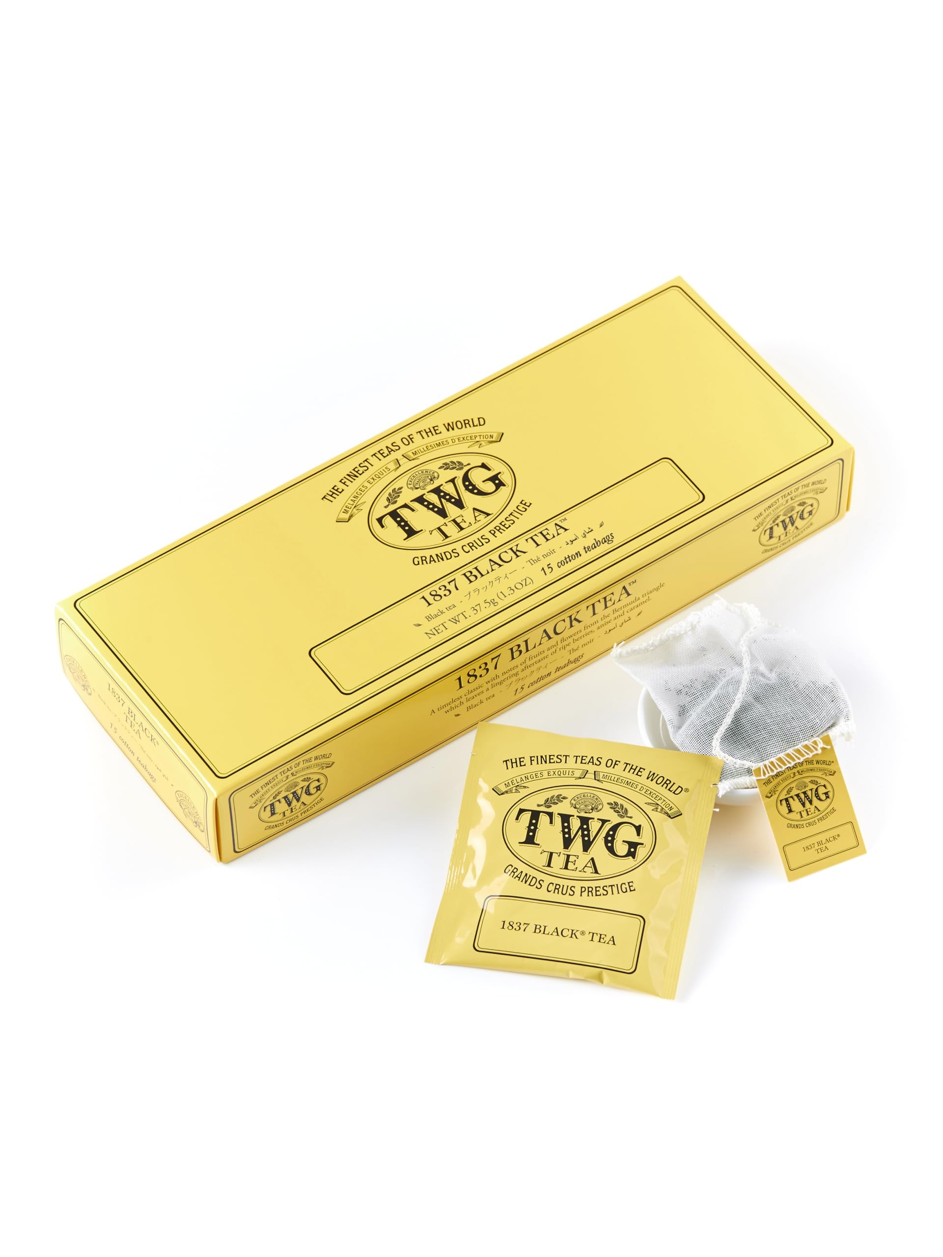 母の日ギフト】TWG Tea 高級紅茶 1837 Black Tea｜ティーバッグ 個包装